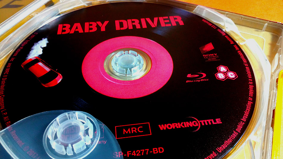 Fotografías del Steelbook exclusivo de Baby Driver en Blu-ray y UHD 4K 11