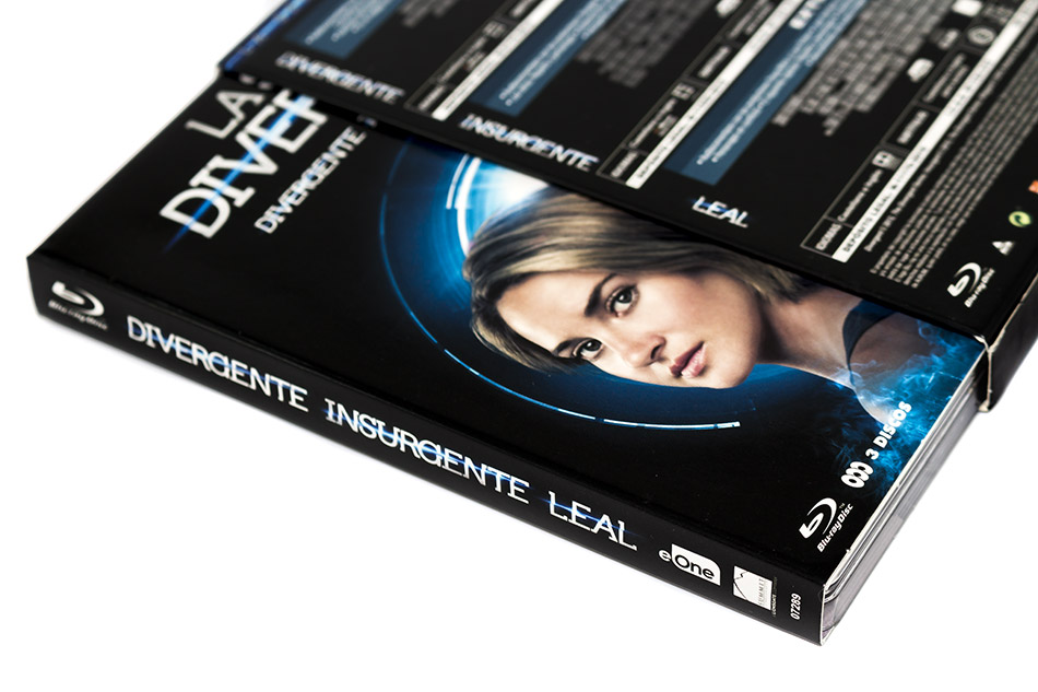 Fotografías del Digipak de la Serie Divergente en Bluray 8