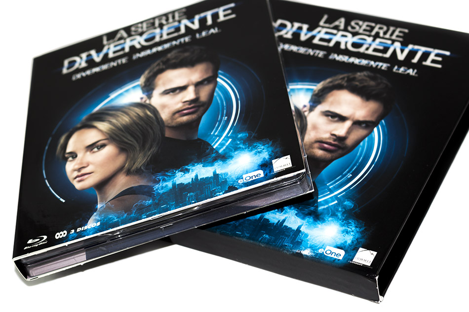 Fotografías del Digipak de la Serie Divergente en Bluray 9