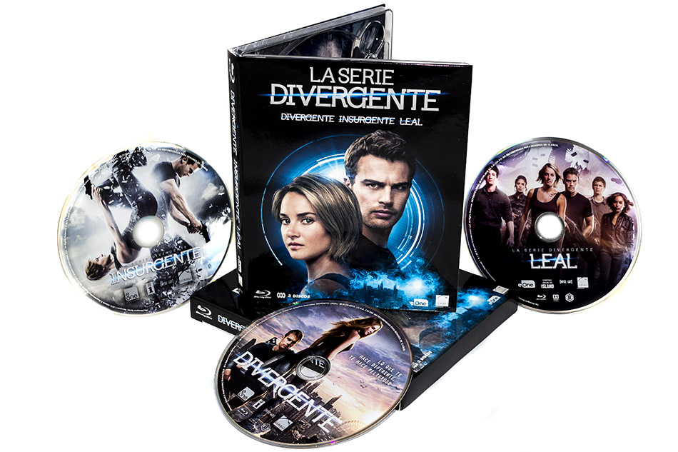 Fotografías del Digipak de la Serie Divergente en Bluray 14