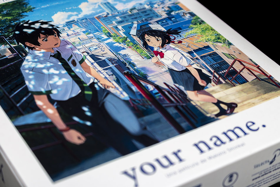 Fotografías de la edición coleccionista de your name. en Blu-ray 3