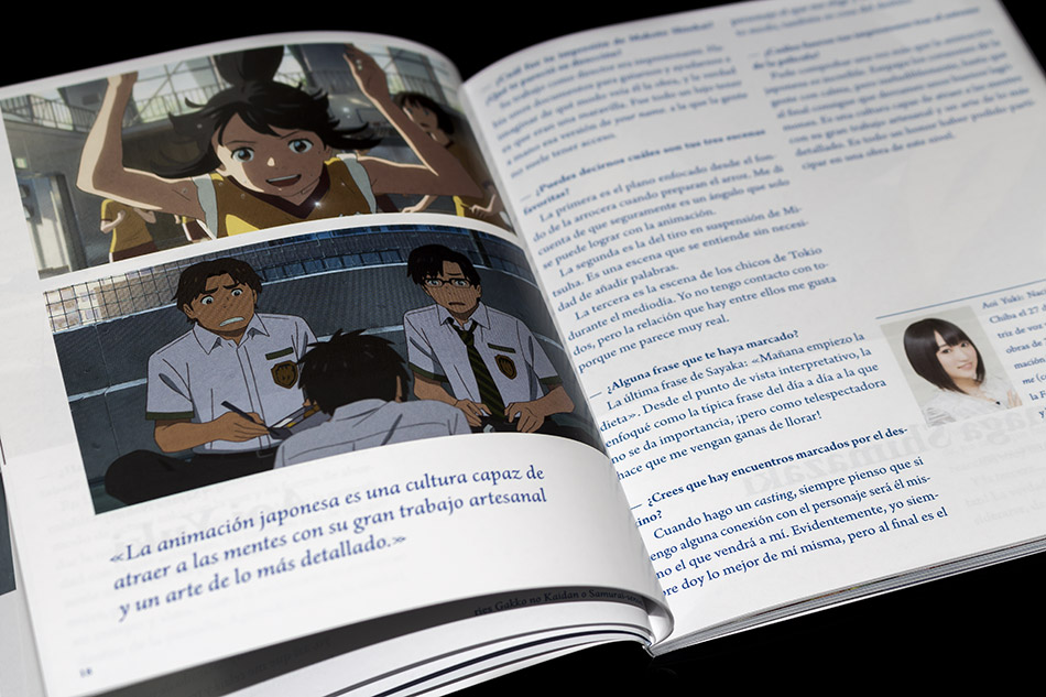 Fotografías de la edición coleccionista de your name. en Blu-ray 18