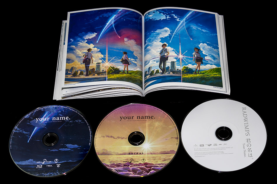 Fotografías de la edición coleccionista de your name. en Blu-ray 22
