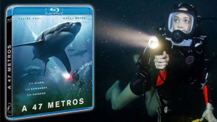 La película de tiburones "A 47 Metros" próximamente en Blu-ray