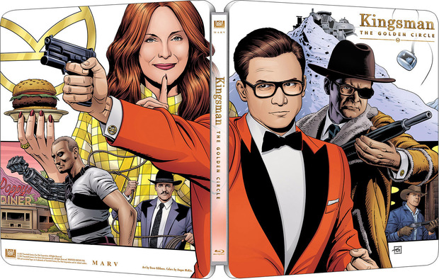 Anuncio oficial de Kingsman: El Círculo de Oro en Blu-ray y UHD 4K