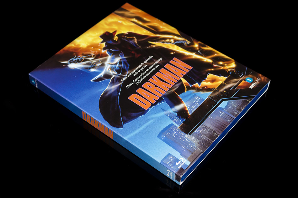 Fotografías del Blu-ray con funda y libreto de Darkman 3
