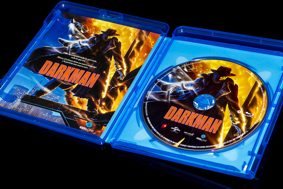 Fotografías del Blu-ray con funda y libreto de Darkman 12