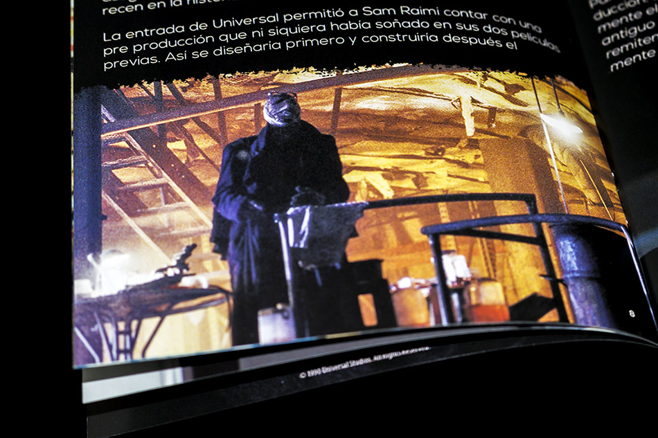 Fotografías del Blu-ray con funda y libreto de Darkman 16