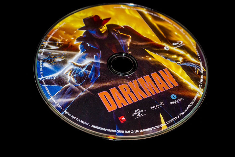 Fotografías del Blu-ray con funda y libreto de Darkman 19