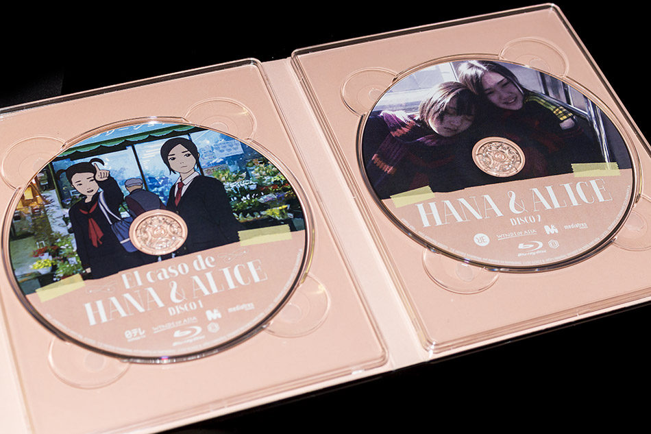 Fotografías del Digipak de El Caso de Hana y Alice en Blu-ray 11