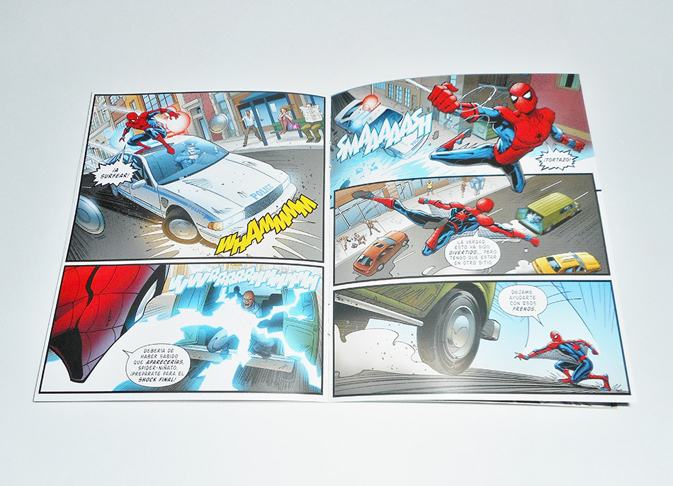 Fotografías del Steelbook de Spider-Man: Homecoming en Blu-ray 16