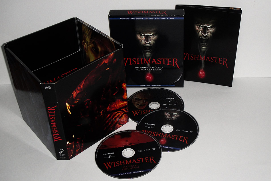 Fotografías de la edición coleccionista de Wishmaster en Blu-ray 20