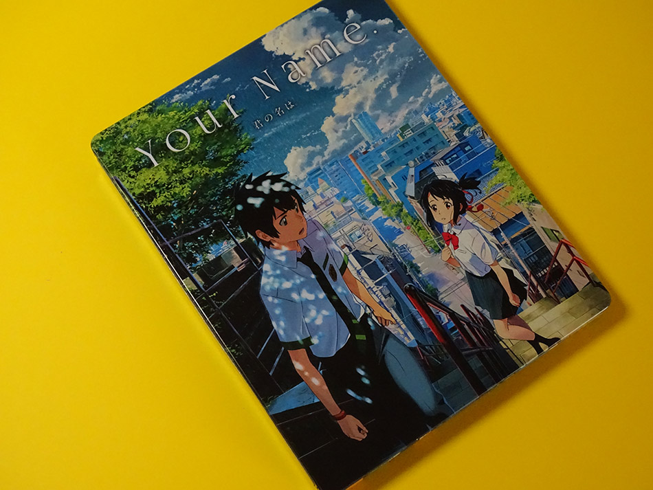 Fotografías del Steelbook de your name. en Blu-ray 8