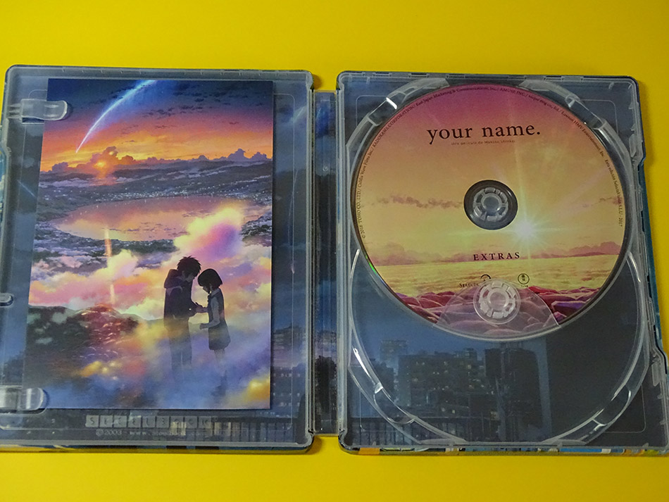 Fotografías del Steelbook de your name. en Blu-ray 11