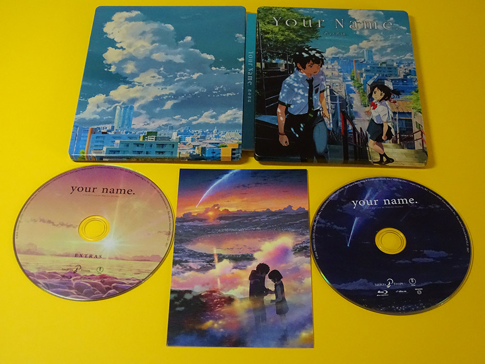 Fotografías del Steelbook de your name. en Blu-ray 17