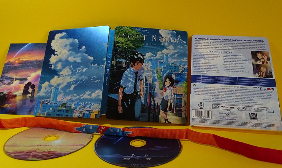 Fotografías del Steelbook de your name. en Blu-ray 18