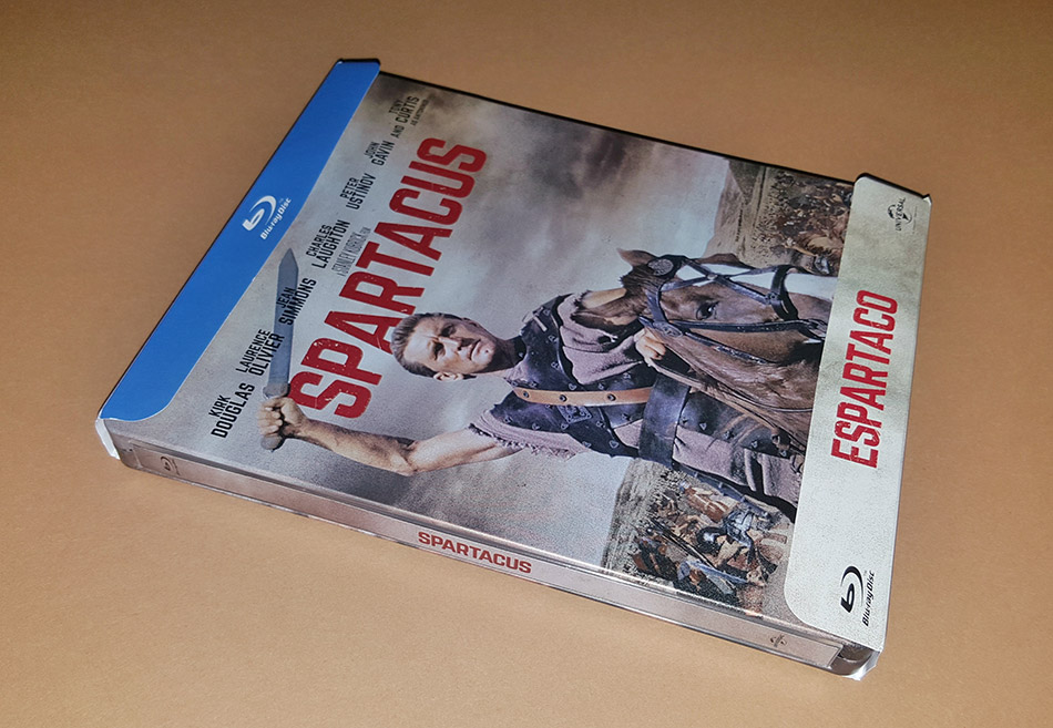 Fotografías del Steelbook de Espartaco en Blu-ray 3