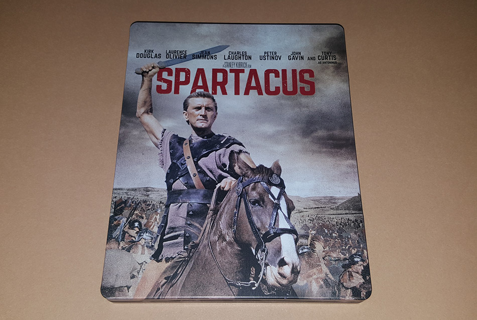 Fotografías del Steelbook de Espartaco en Blu-ray 6