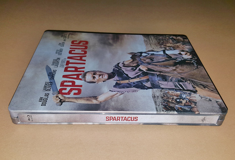 Fotografías del Steelbook de Espartaco en Blu-ray 7