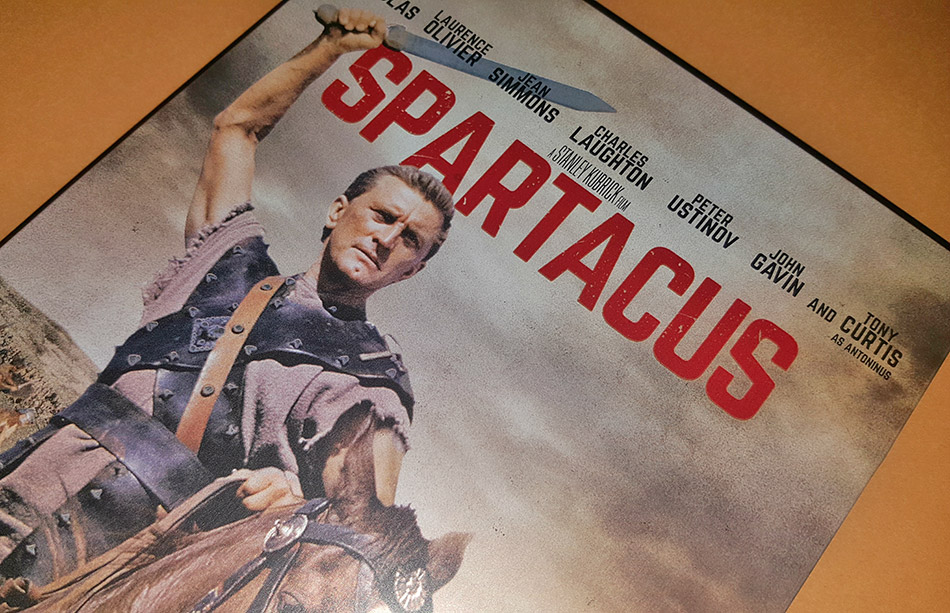 Fotografías del Steelbook de Espartaco en Blu-ray 8