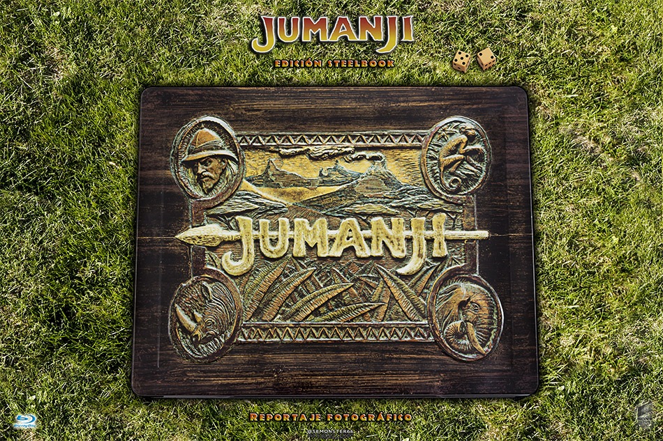 Fotografías del Steelbook de Jumanji en Blu-ray 1