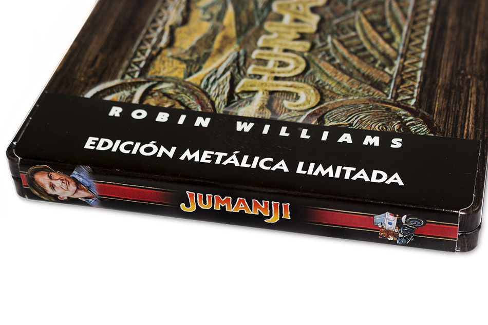 Fotografías del Steelbook de Jumanji en Blu-ray 4