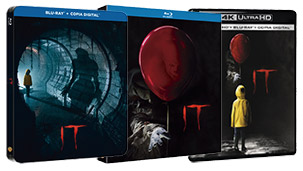 Carátulas y fecha de salida de It en Blu-ray y UHD 4K