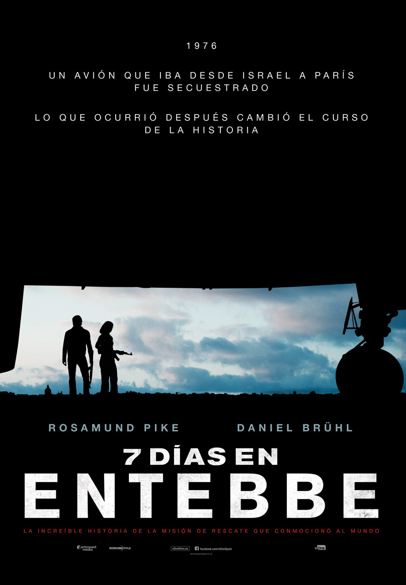 Tráiler y primer póster de 7 Días en Entebbe, de José Padilha