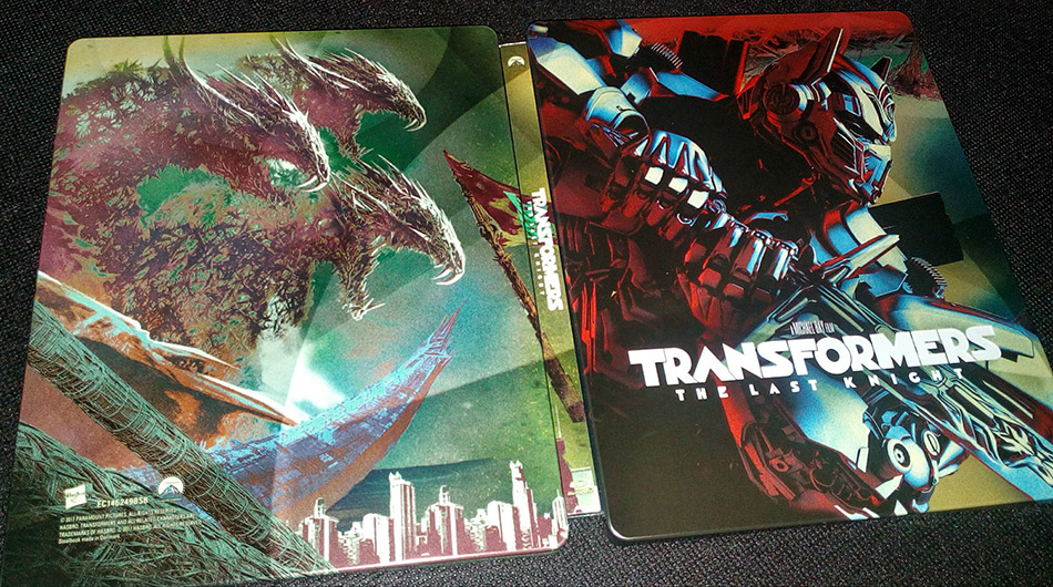 Fotografías del Steelbook de Transformers: El Último Caballero en 3D 11