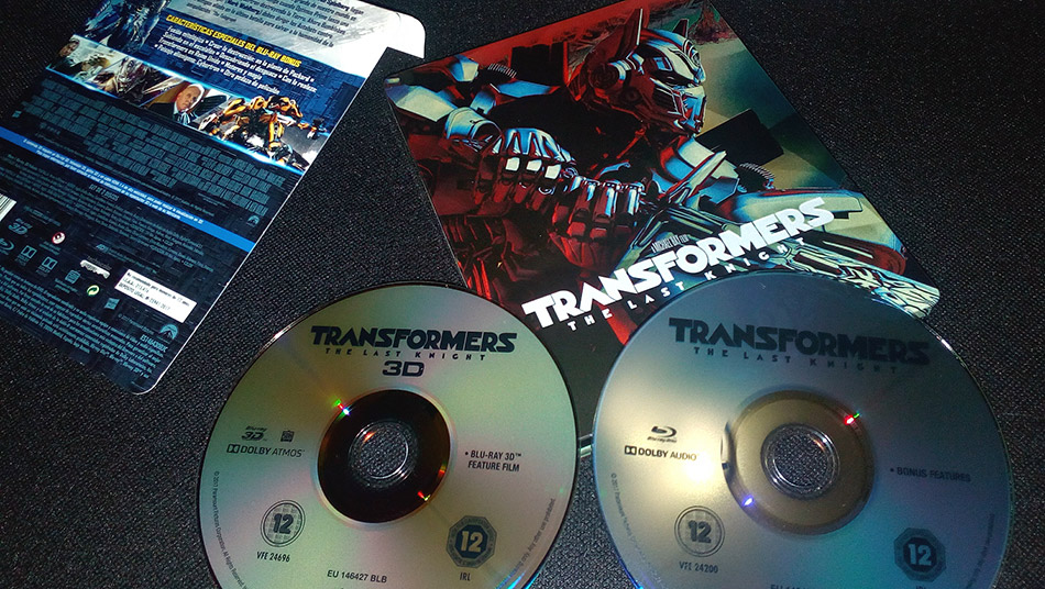 Fotografías del Steelbook de Transformers: El Último Caballero en 3D 12