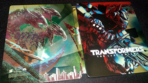 Fotografías del Steelbook de Transformers: El Último Caballero en 3D