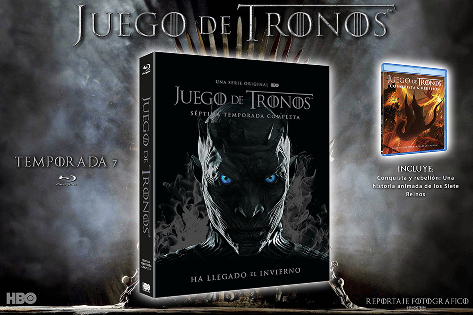 pómulo Al frente limpiar Fotografías de la séptima temporada de Juego de Tronos en Blu-ray