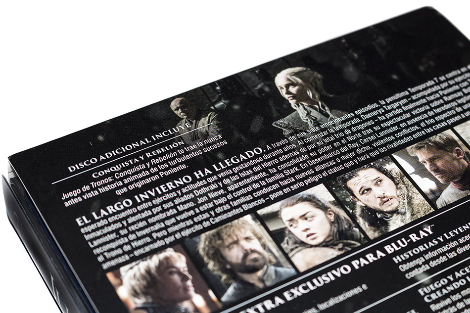 Fotografías de la séptima temporada de Juego de Tronos en Blu-ray 7