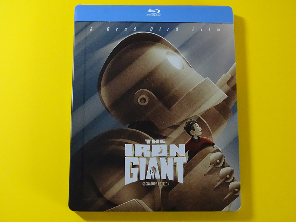 Fotografías del Steelbook de El Gigante de Hierro en Blu-ray (UK) 1