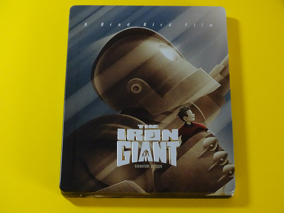 Fotografías del Steelbook de El Gigante de Hierro en Blu-ray (UK) 9