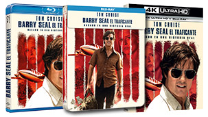 Todos los detalles Barry Seal: El Traficante en Blu-ray, Steelbook y 4K