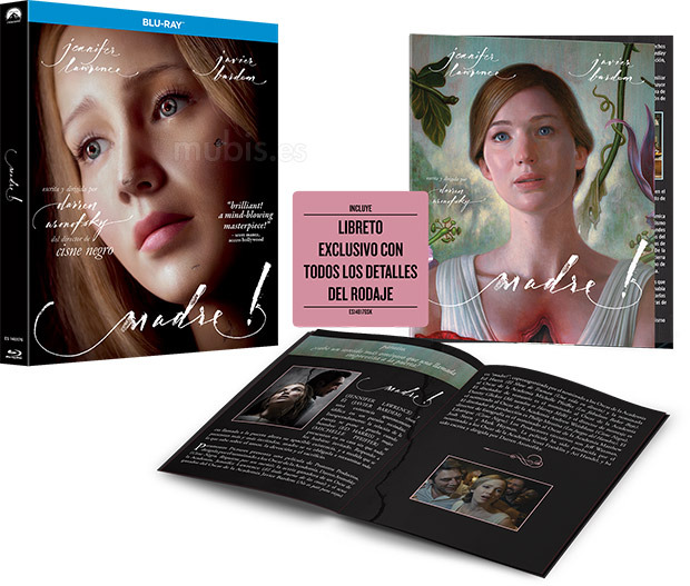 madre! de Darren Aronofsky en Blu-ray; edición sencilla y exclusiva