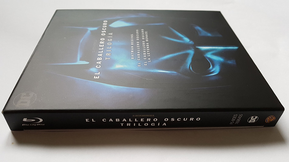 Fotografías del Digipak de la Trilogía El Caballero Oscuro en Blu-ray 3