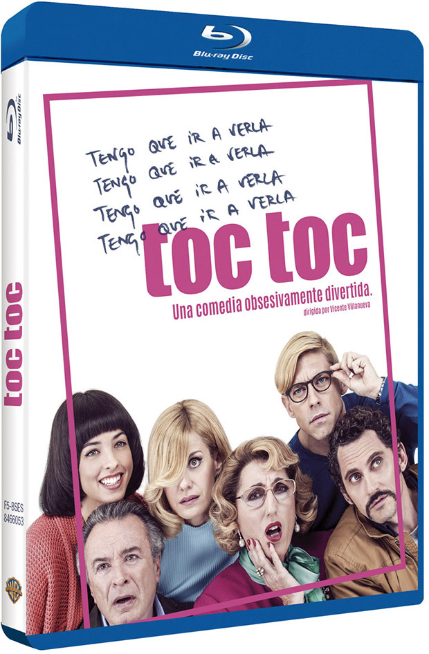 Desvelada la carátula del Blu-ray de Toc Toc 1