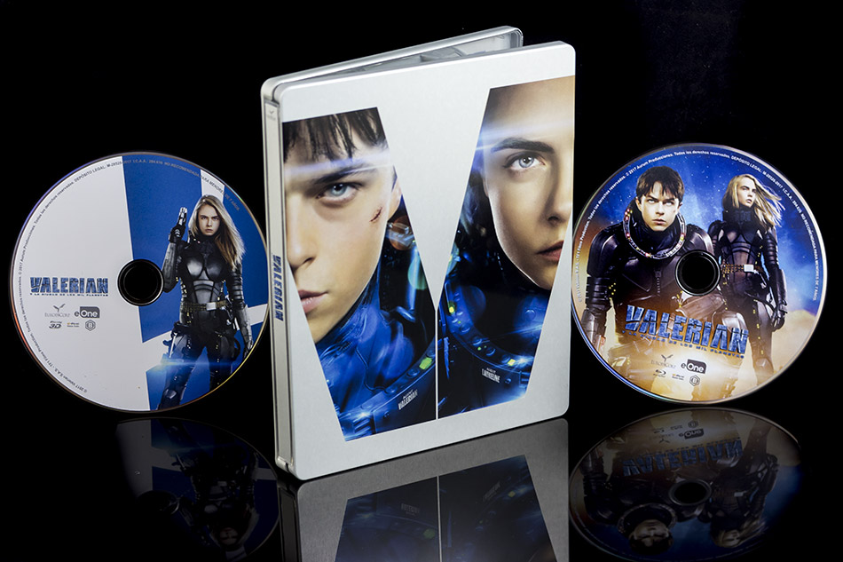 Fotografías del Steelbook de Valerian y la Ciudad de los Mil Planetas 3D/2D 16