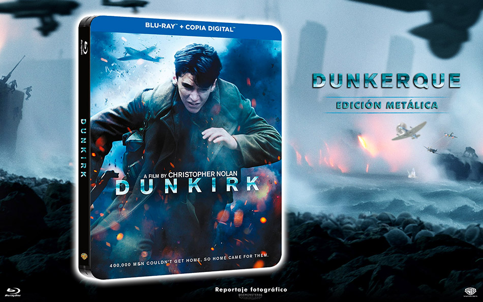 Fotografías del Steelbook de Dunkerque en Blu-ray 1