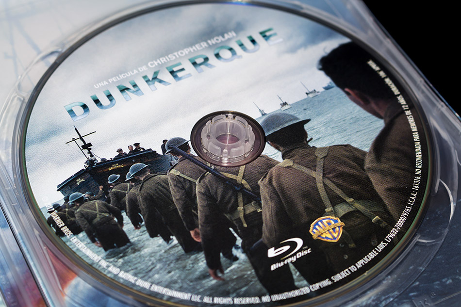 Fotografías del Steelbook de Dunkerque en Blu-ray 13