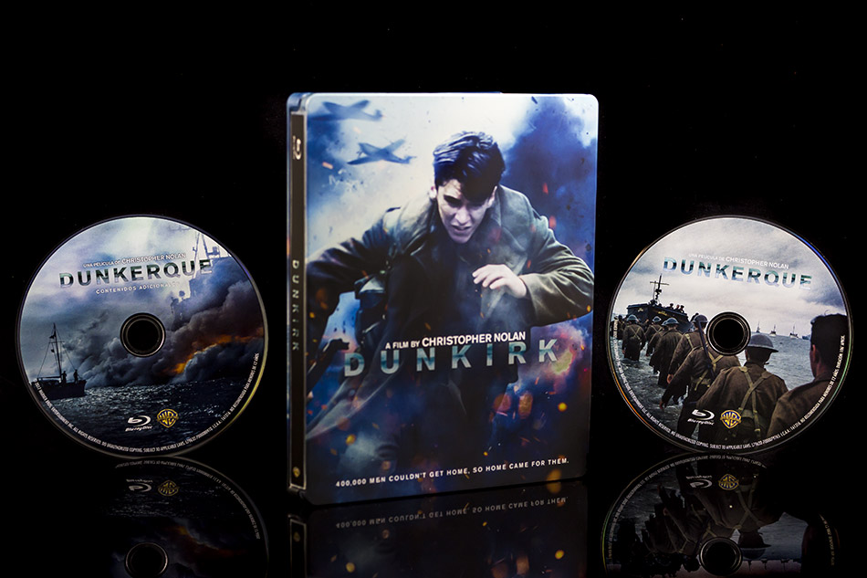 Fotografías del Steelbook de Dunkerque en Blu-ray 17