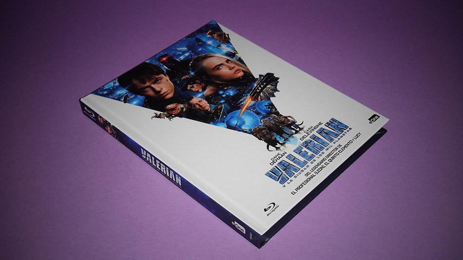 Fotografías del Digibook de Valerian y la Ciudad de los Mil Planetas en Blu-ray 2