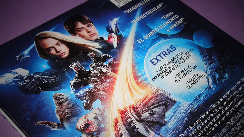 Fotografías del Digibook de Valerian y la Ciudad de los Mil Planetas en Blu-ray 6