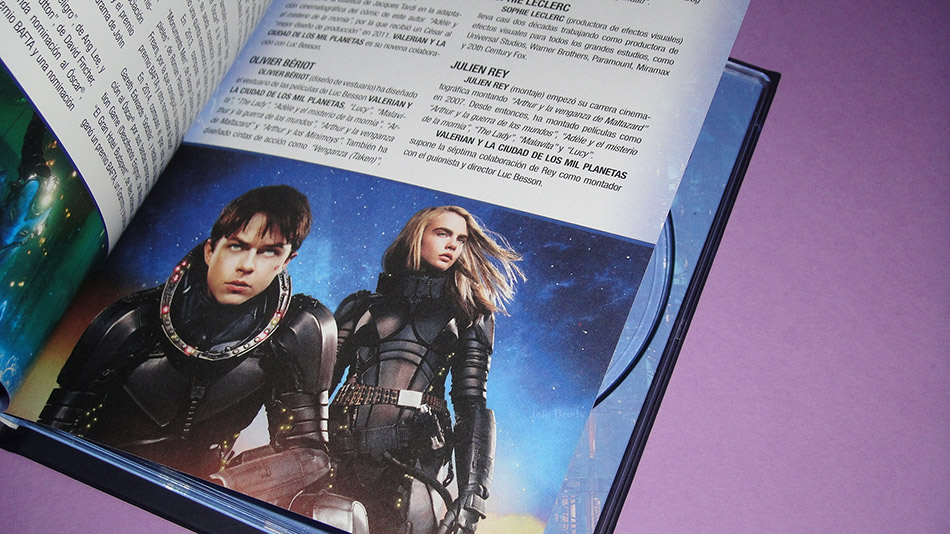 Fotografías del Digibook de Valerian y la Ciudad de los Mil Planetas en Blu-ray 12