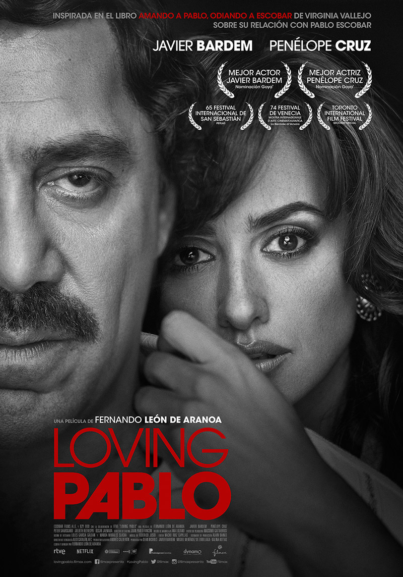 Tráiler de Loving Pablo con Javier Bardem y Penélope Cruz