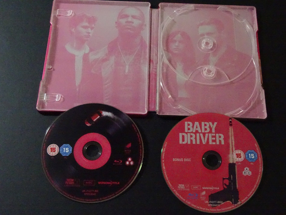 Fotografías del Steelbook de Baby Driver en Blu-ray (UK) 9
