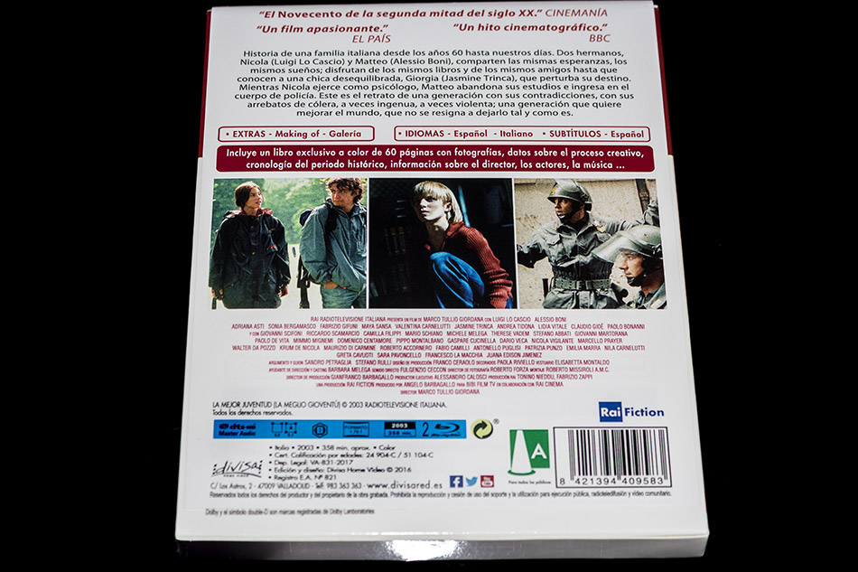 Fotografías de la edición especial de La Mejor Juventud en Blu-ray 5