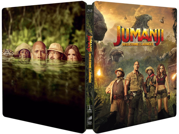 Steelbook 4K de Jumanji: Bienvenidos a la Jungla exclusivo de amazon 2